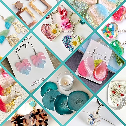 Epoxy Resin Kit with Molds for Jewelry Making