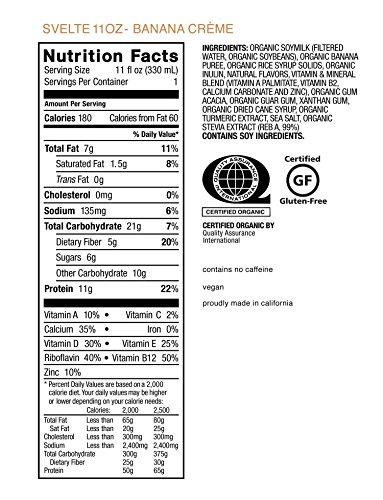 CalNaturale Svelte Organic Gluten Free Protein Drink