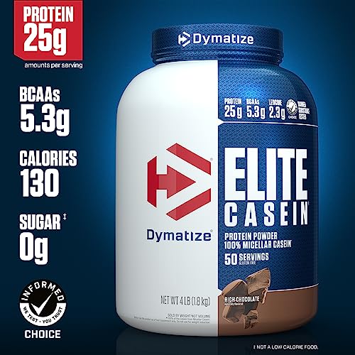Muscle-Building Elite Casein Protein Powder - Rich Chocolate