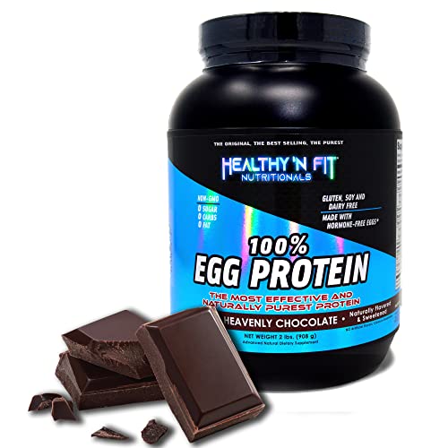 100% Egg Protein - Chocolate, Naturally Sweetened (2lb)
