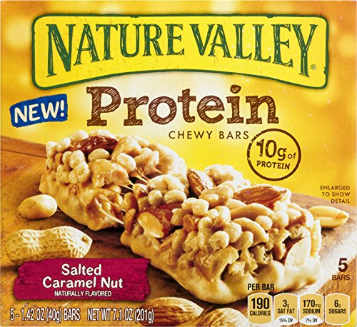 Nature Valley Peanut Butter Dark Chocolate Protein Chewy Bars