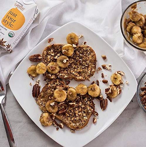 Svelte Organic Protein Shake, Spiced Chai, 11 Fl Oz (Pack of 8)