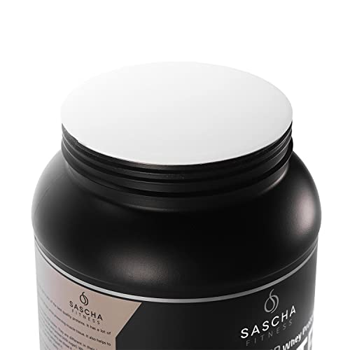 SASCHA FITNESS Hydrolyzed Whey Protein Isolate,100% Grass-Fed (2 Pound,Chocolate)