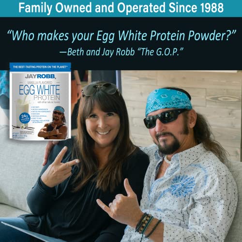 Vanilla Egg White Protein Powder - Healthy Keto Blend (80 oz)