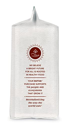 Nutiva Organic Cold-Pressed Raw Hemp Seed Protein Powder, Peak Protein, 30 Oz, USDA Organic, Non-GMO, Whole 30 Approved, Vegan, Gluten-Free & Keto, Plant Protein with Essential Amino Acids