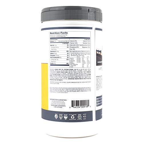 Designer Whey Protein Powder, Vanilla Almond, 1.9 Lb, Non GMO, Made in USA