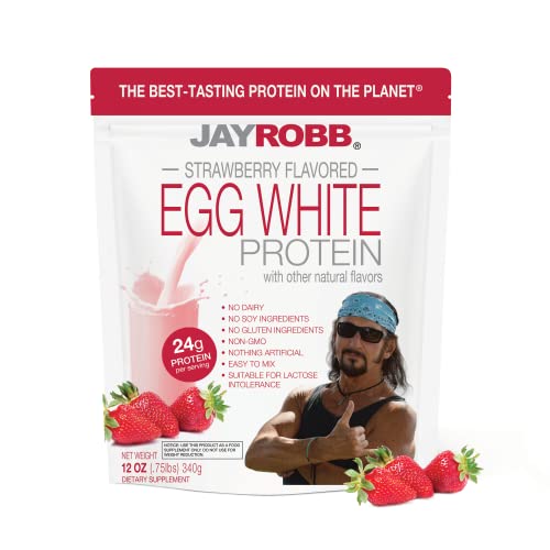 Strawberry Egg White Protein Powder - Healthy, Keto, Vegetarian