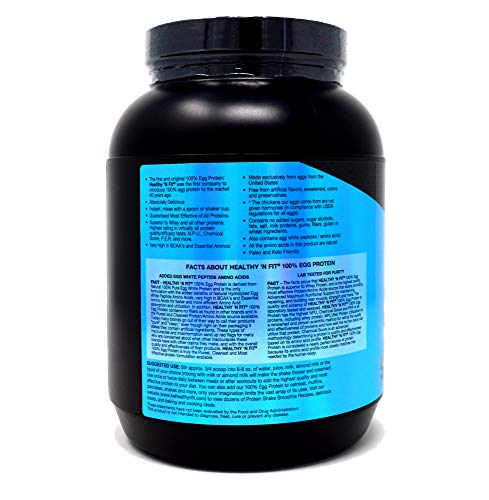 100% Egg Protein- Vanilla Ice Cream: Pure, Naturally Sweetened