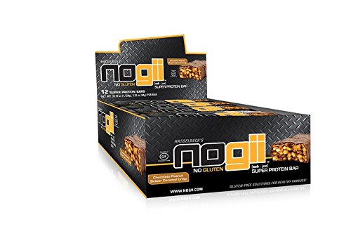 NoGii Super Protein Bars, Chocolate PB & Caramel Crisp (12 pack)