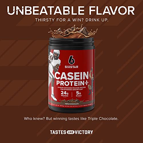 Six Star Casein Protein Drink, Chocolate, 2 Pound, 32 Ounce