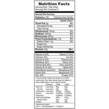 Pure Protein High Protein Bars, Triple Layer Chocolate Peanut Caramel, 1.76 Ounce, 6 Count