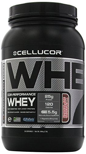 Cellucor Cor-Performance Whey Fast Digesting 100% Whey Protein 26 Servings, Red Velvet, 2 Pound