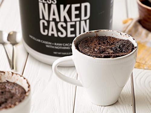 NAKED nutrition Naked Casein - 1Lb Micellar Casein Protein - Bulk, GMO-Free, Gluten Free, Soy Free, Preservative Free - Stimulate Muscle Growth - Enhance Recovery - 15 Servings