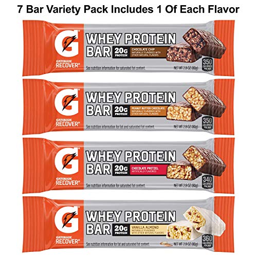 Gatorade Whey Protein Recover Bars, 12 Count