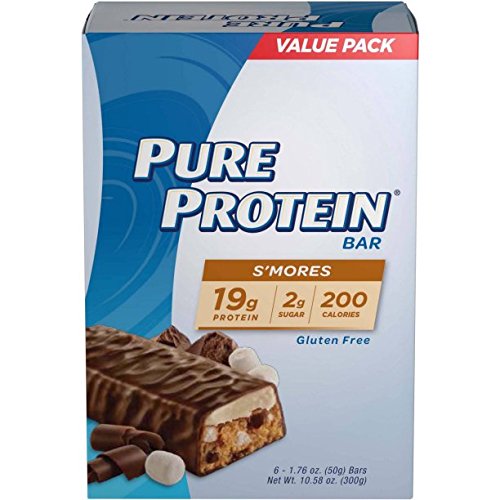 Pure Protein High Protein Bars, S'mores, 1.76 Ounce, 6 Count