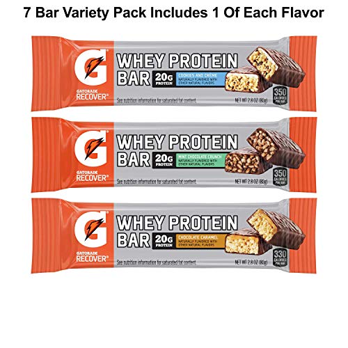 Gatorade Whey Protein Recover Bars, 12 Count
