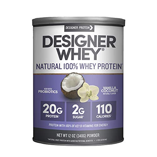 Vanilla Coconut Designer Whey Protein Powder - USA Made