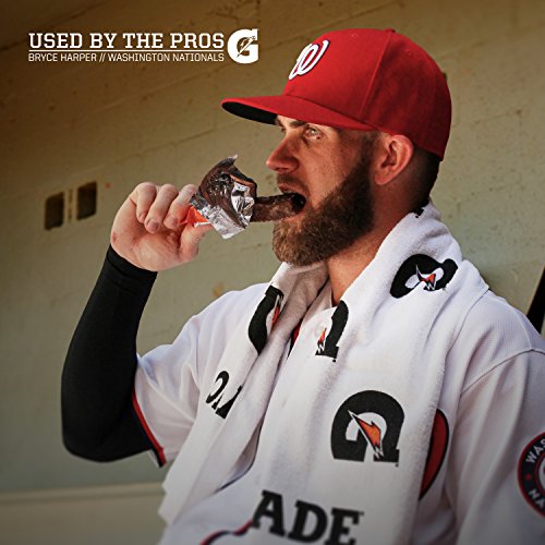 Gatorade Whey Protein Bars, Vanilla Almond, 2.8 oz bars (Pack of 12, 20g of protein per bar)