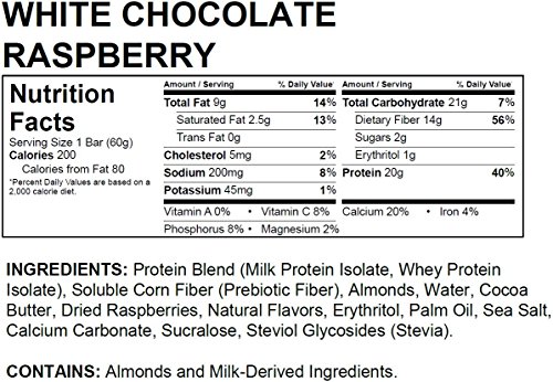 Quest Nutrition Protein Bar, Fruit Lovers Variety Pack, 5 Flavors, 20-21g Protein, 4-7g Net Carbs, 170-200 Cals, High Protein Bars, Low Carb Bars, Gluten Free, Soy Free, 2.1 oz Bar, 12 Count