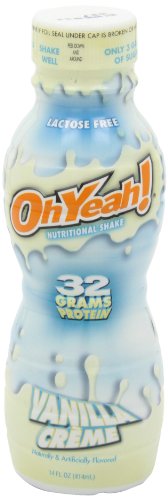 ISS OH YEAH RTD VANILLA Creme, 14 Fl Oz (Pack of 12)