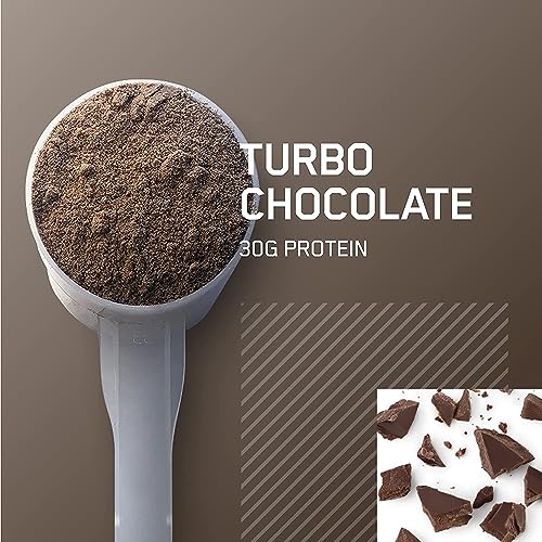 Optimum Nutrition Platinum Hydrowhey Protein Powder, 100% Hydrolyzed Whey Protein Isolate Powder, Flavor: Turbo Chocolate, 1.75 Pounds