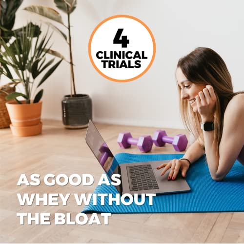 Growing Naturals | Vanilla Rice Powder 15g Plant Protein | 2.8G BCAA, Low-Carb, Low-Sugar, Non-GMO, Vegan, Gluten-Free, Keto & Food Allergy Friendly | Vanilla Blast (2 Pound (Pack of 1))