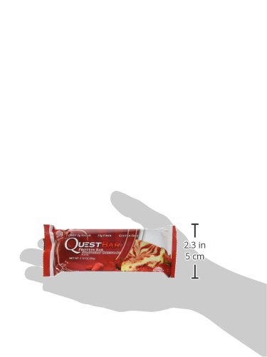 Quest Nutrition Protein Bar, Fruit Lovers Variety Pack, 5 Flavors, 20-21g Protein, 4-7g Net Carbs, 170-200 Cals, High Protein Bars, Low Carb Bars, Gluten Free, Soy Free, 2.1 oz Bar, 12 Count