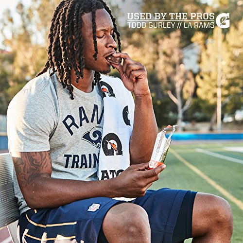 Gatorade Whey Protein Bars, Vanilla Almond, 2.8 oz bars (Pack of 12, 20g of protein per bar)