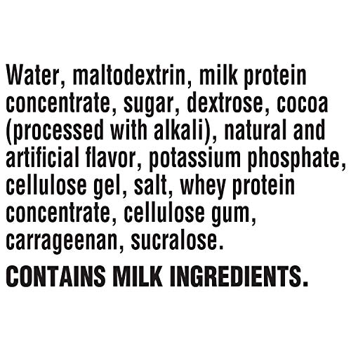 Gatorade Recover Protein Shake, Chocolate, 20g Protein, 11.6 fl oz Plastic Bottle, Pack of 12