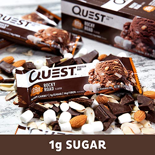 Quest Nutrition- High Protein, Low Carb, Gluten Free, Keto Friendly, 12 Count