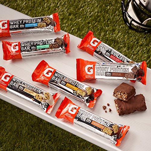 Gatorade Chocolate Pretzel Whey Protein Bars, 20g Protein