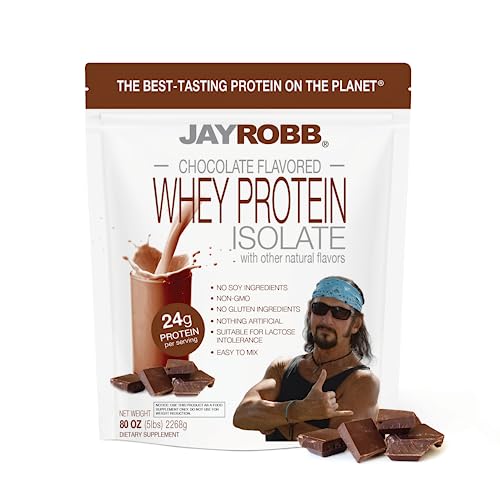 Chocolate Jay Robb Whey Protein - 80 oz