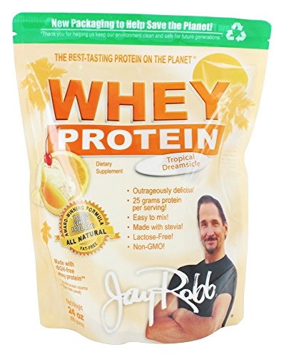 Jay Robb Enterprises - Whey Tropical Dreamsicle, 24 oz powder