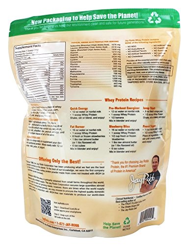 Jay Robb Enterprises - Whey Tropical Dreamsicle, 24 oz powder