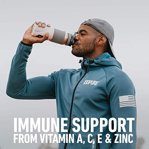 Isopure Whey Isolate Protein Powder with Vitamin C & Zinc for Immune Support, 25g Protein, Zero Carb & Keto Friendly, Flavor: Pineapple Orange Banana, 3 Pounds (Packaging May Vary)