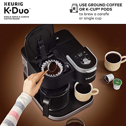 Keurig K-Duo Coffee Maker for Pods and Grounds