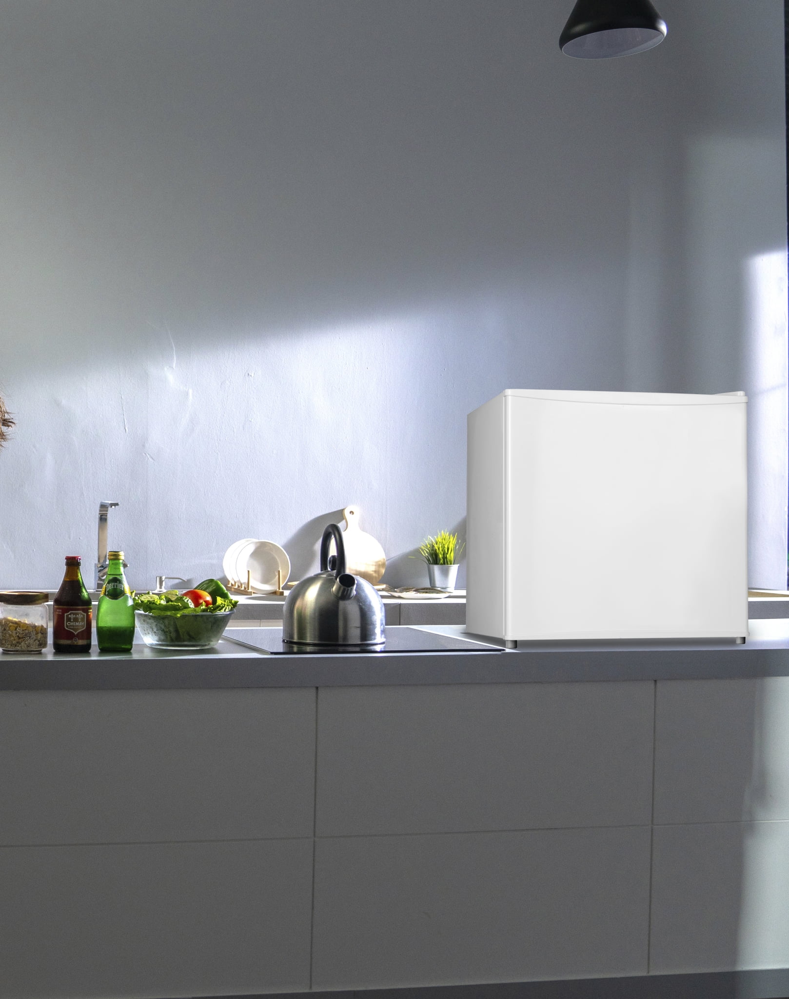 Compact Mini Upright Freezer with 1.1 Cu Ft Capacity