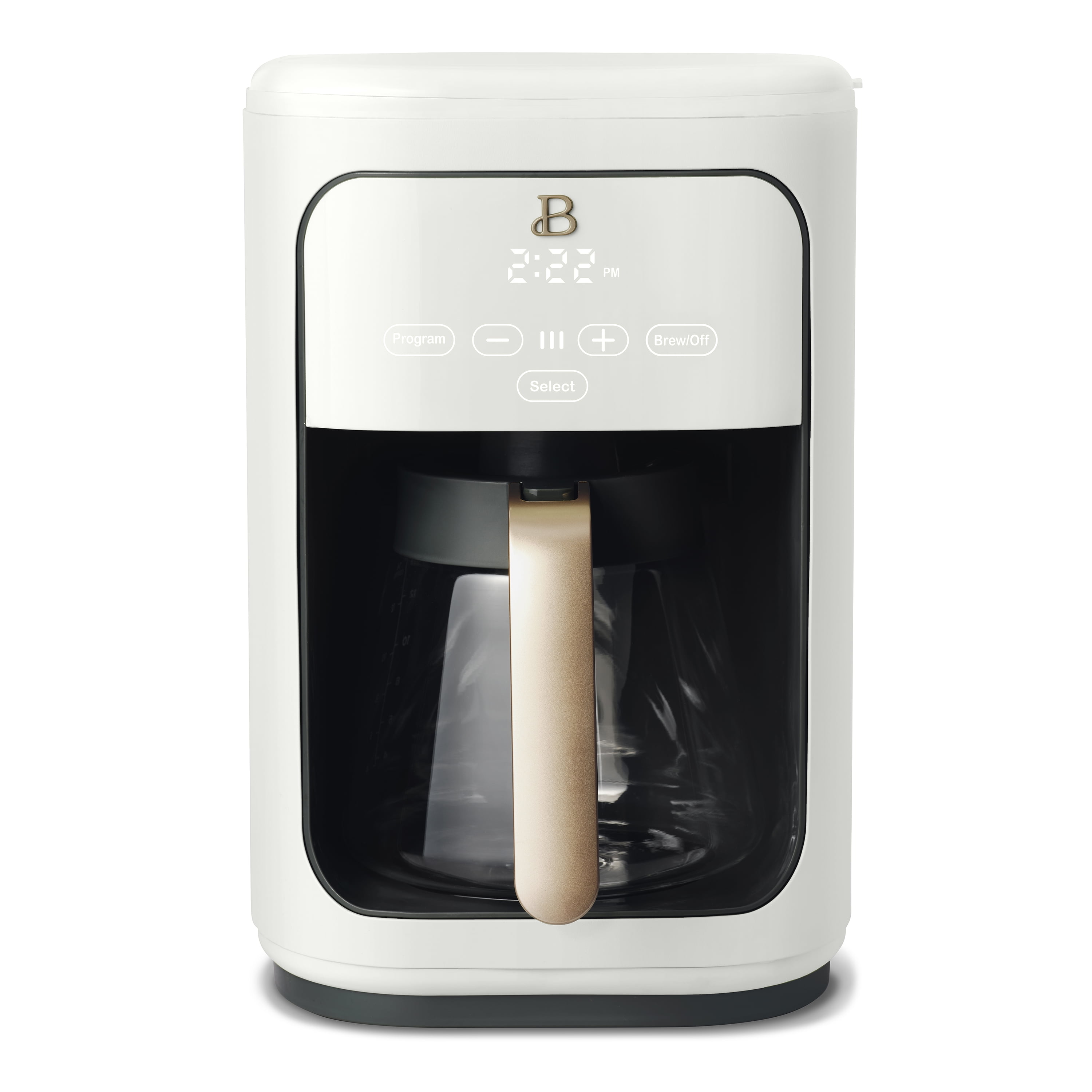 Drew Barrymore 14-Cup White Touch Coffee Maker
