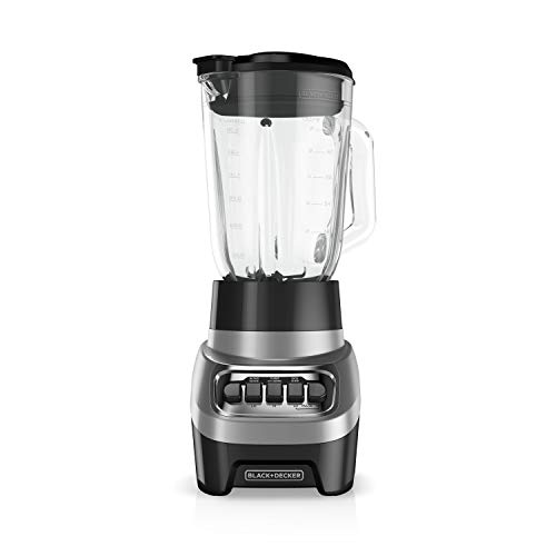 BLACK+DECKER PowerCrush Multi-Function Blender, Silver