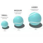 Playology Peanut Butter Scented Squeaky Fetch Ball