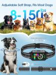 Rechargeable Smart Dog Bark Collar with Vibration
