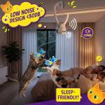 Automatic Flying Bird Wand for Indoor Cats