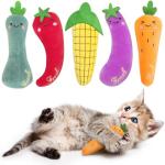ETEKYER Interactive Catnip Plush Toy Pack