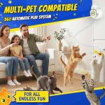 Automatic Flying Bird & Mouse Cat Toy