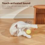 Chirping Catnip Balls with Lifelike Sounds - 3 Pack