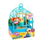 Interactive Talking Bird Toy with Cage - Indie