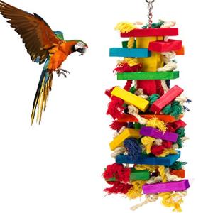 Extra Large Wood Bird Toys for Parrots