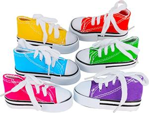 Colorful Cotton Mini Sneakers for Small Birds