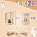Wooden Bunny Teeth Grinding Toys for Small Pets