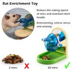 Interactive Foraging Puzzle Toys for Rats